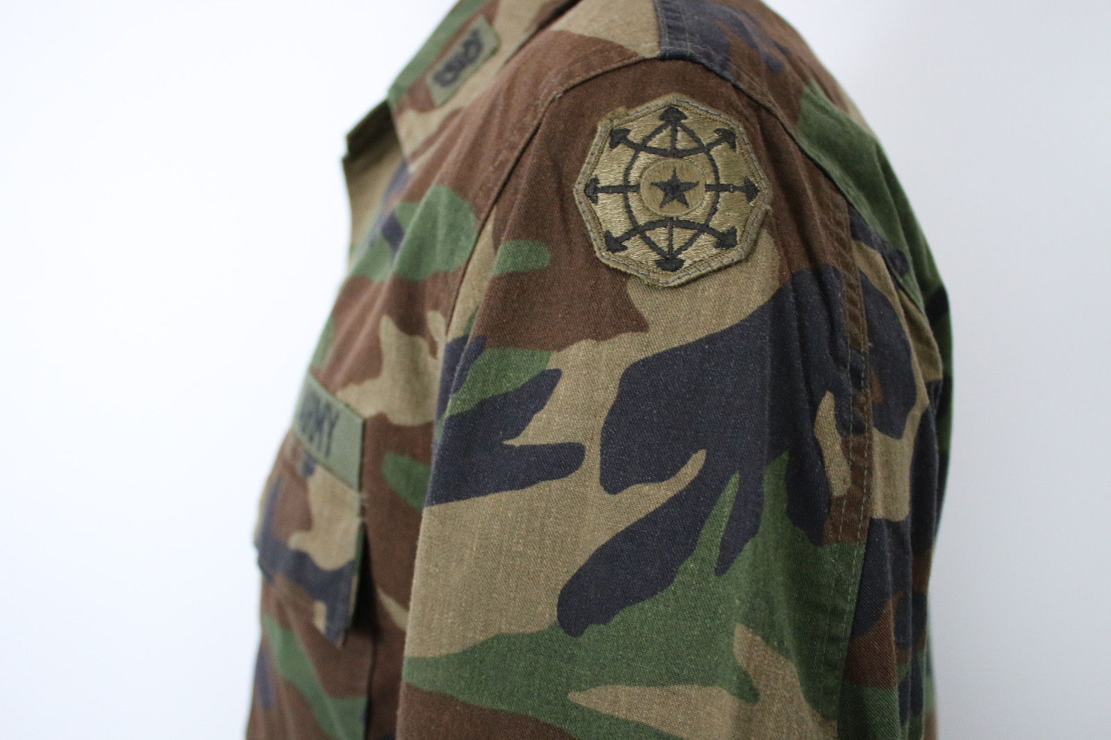 Mens US Military Army Button Down Shirt eBay