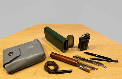 DDR NVA Waffenreinigungs SET Metalldose RG57 f. AK47 AKM Kalaschnikow Makarow MP