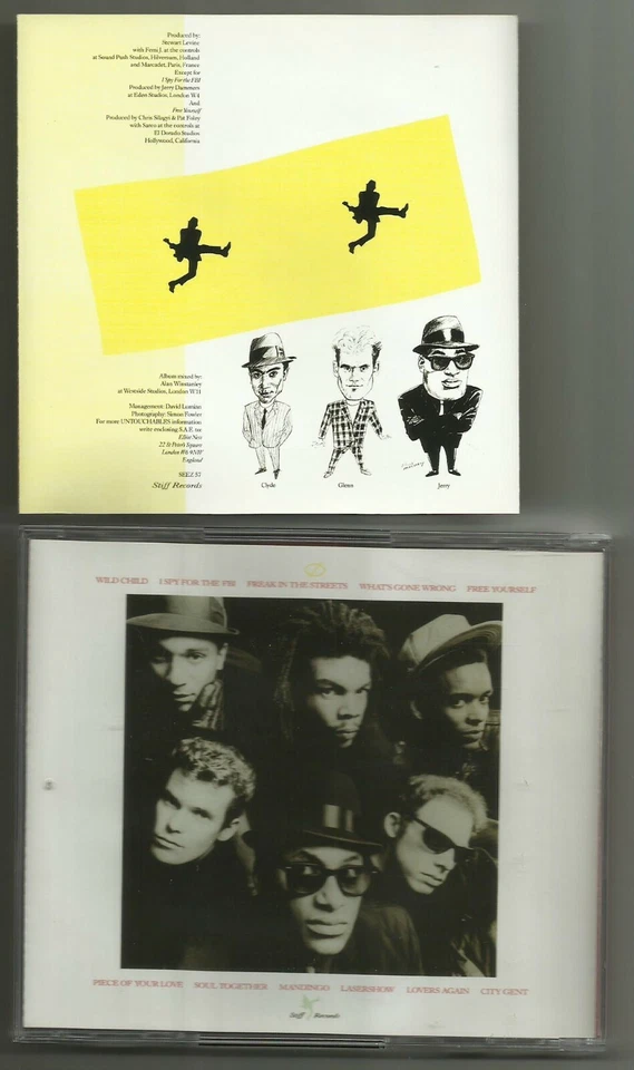 The Untouchables - "Wild Child" REMASTERED IMPORT CD DELUXE LOOKS GREAT Foto 4 de 4