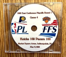 INDIANA PACERS v NEW YORK KNICKS 1993 EASTERN CONFERENCE PLAYOFFS ROUND 1 GAME 4