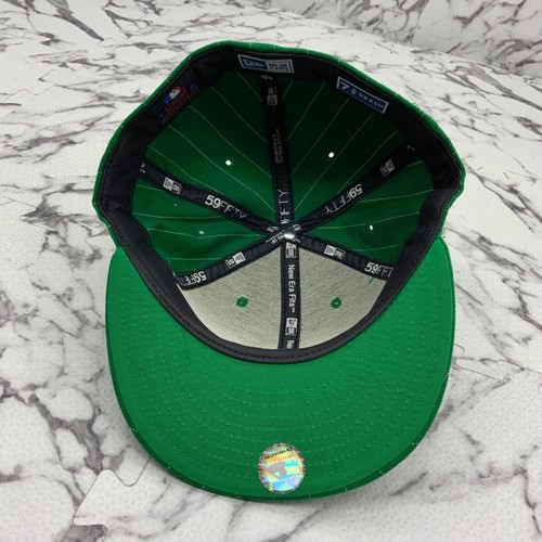 New Era Cap MLB NY Yankees Kelly Green | White Pinstripes 59FIFTY - Picture 5 of 6