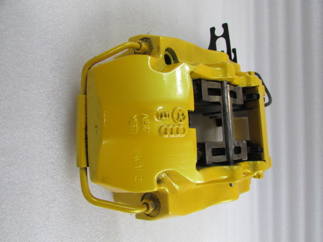 Lamborghini Gallardo, RH Right Front Brake Caliper Yellow, Used, P/N 400615106BE