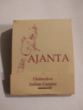 Vintage Matches From Ajanta Indian Cuisine Berkeley California