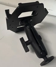 ProClip USA Getac ZX70 Tablet Holder with Key lock & RAM Round Pedestal Mount