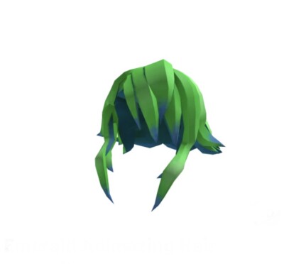 Robl0x | Emerald Animazing Hair Green Anime Kawaii Waifu Series 1