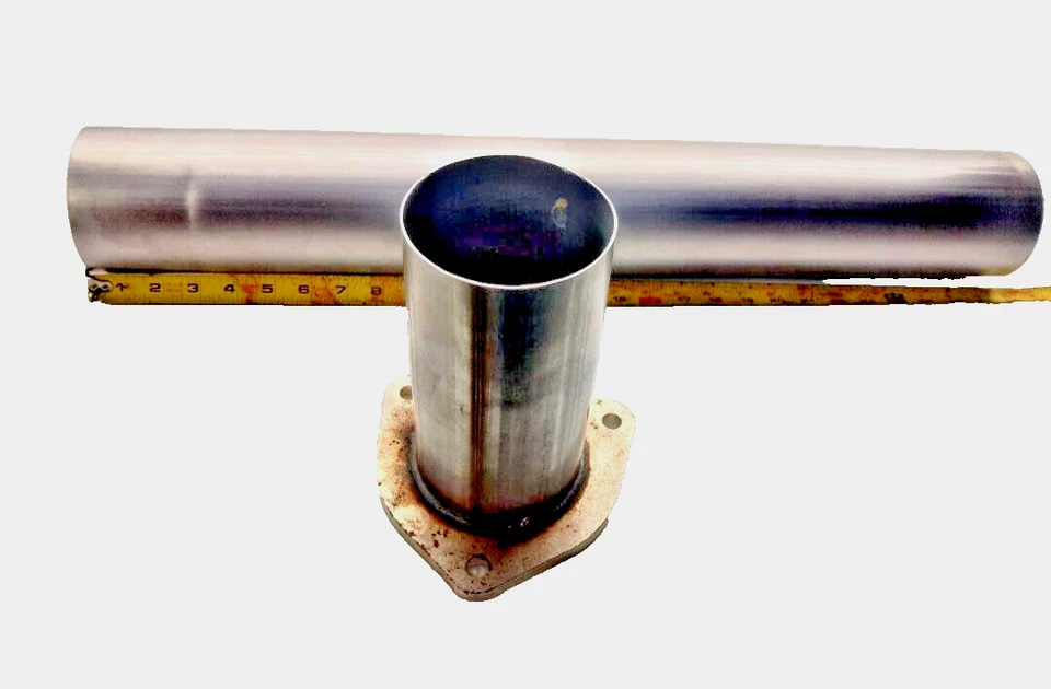 F250 F350 2008-10 6,4 potencia diésel T409 SS T409 tubo de escape y acoplamiento NUEVO Foto 4 de 4