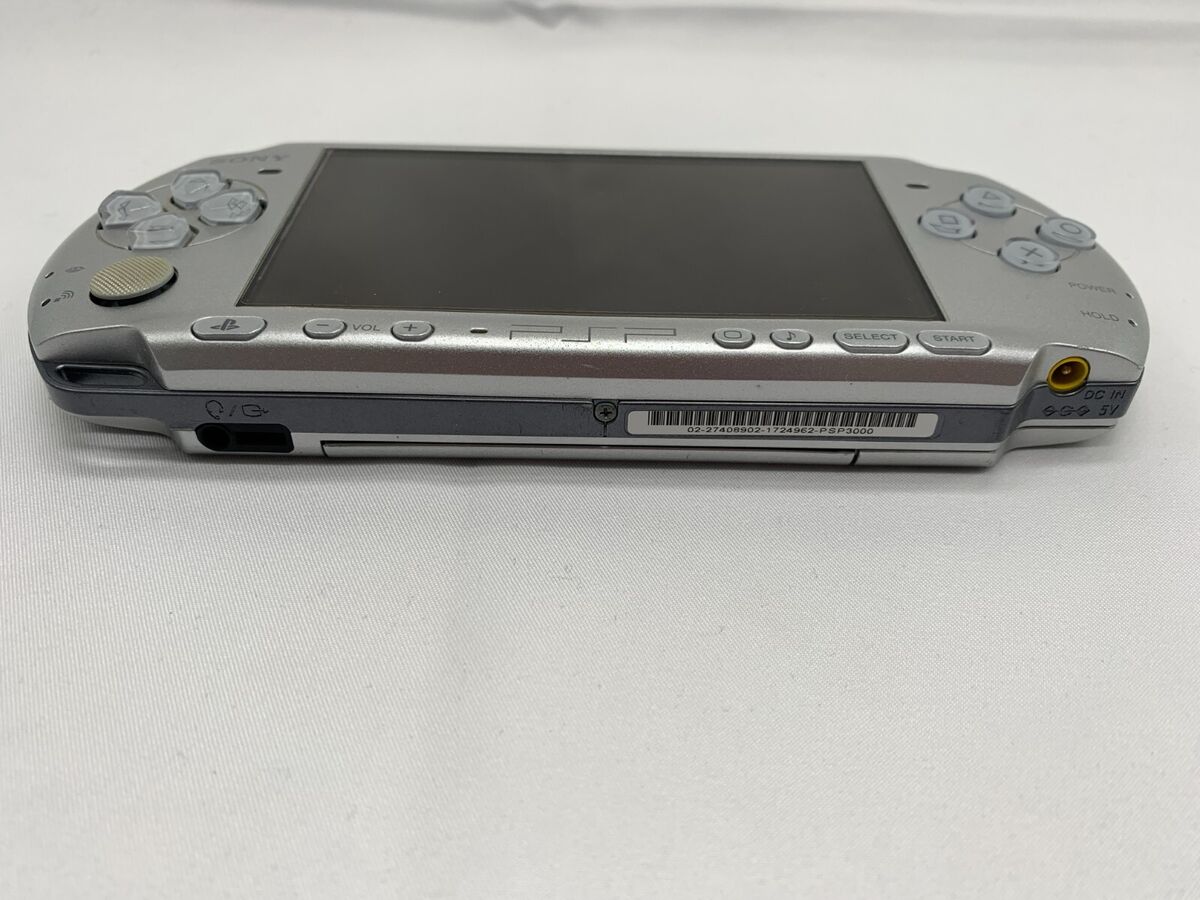 SONY PSP Playstation Portable Mystic Silver PSP-3000MS SONY PSP Playstation Portable Mystic Silver PSP-3000MS