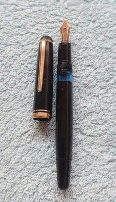 🔴MONTBLANC 264 FOUNTAIN PEN 14 Carat Gold FLEX Nib 585 F 鋼筆
