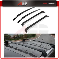 Roof rack Cross Bars side rail For 2017-2018 Mazda CX-5 Set black Aluminum