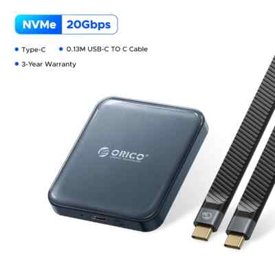 ORICO 2TB Magnetic External SSD 4K ProRes Portable Solid State