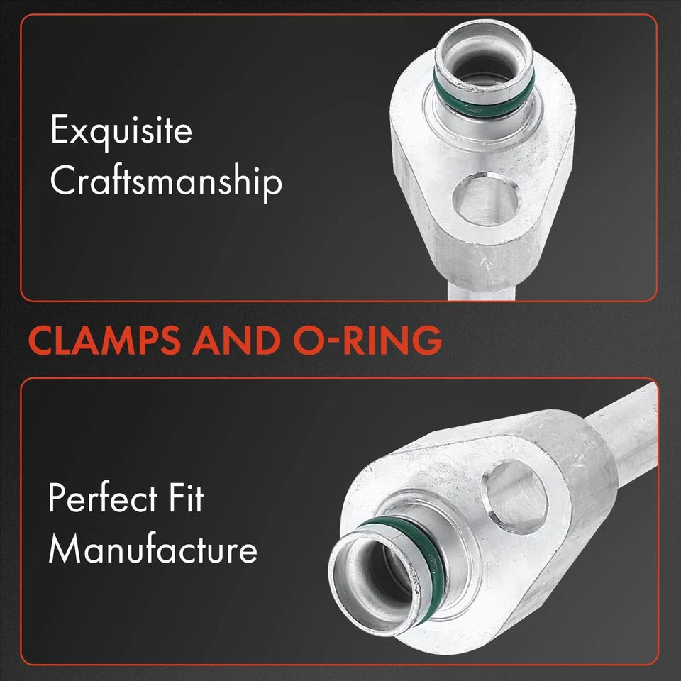 Manguera de aire acondicionado línea líquida para Dodge Dakota 2005-2010 Mitsubishi Raider 2006 2007-2009 Foto 3 de 4