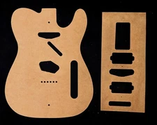 Guitar Templates, TL style -  CNC made