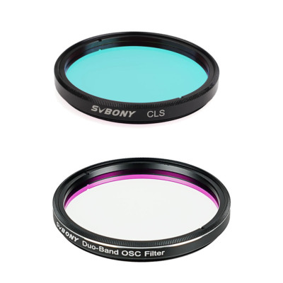 SVBONY SV220 2 inch Dual-Band Nebula Telescope Filter w/ 2 inch CLS Filter