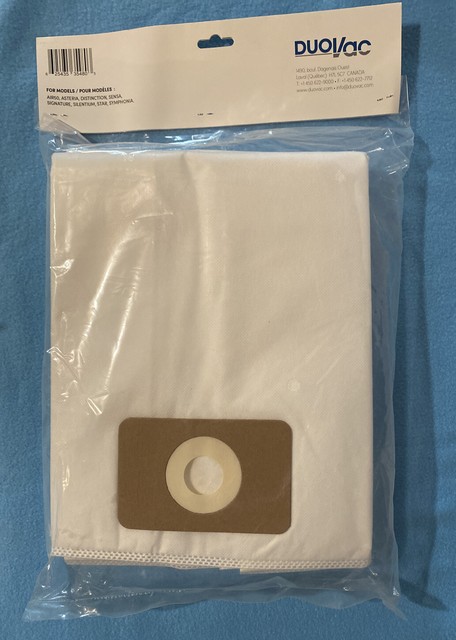 duovac central vacuum bags