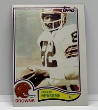 1982 Topps #67 Ozzie Newsome Cleveland Browns