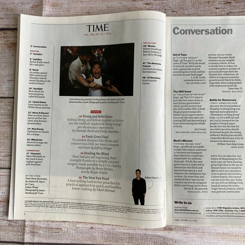 Time Magazine October 20, 2014 ~ How To Eat Now. The Truth About Home Cooking - Image 2 of 4