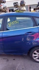 FORD FIESTA MK7 2010 REAR DOOR N/S PASSENGER SIDE IN BLUE C9