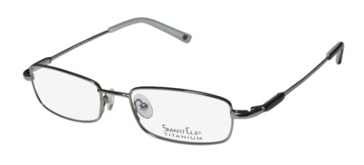 NEW SMARTCLIP 516T EYEWEAR FULL-RIM SUNGLASS CLIP-ONS 52-18-140 UNISEX GRAPHITE