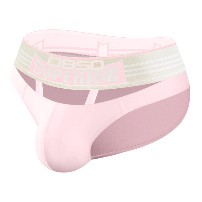 Superior Men's Large Pouch Brief Underwear Sexy Front Hollow Out Slip