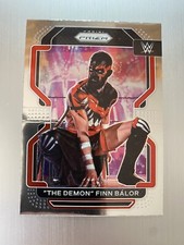 The Demon Finn Balor 2022 Panini Prizm Vertical WWE Wrestling RAW #112