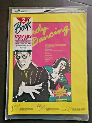 1988 Nerdy Dancing / Sci-Fi-High Book Cover Lot of 2 by Scentex, Inc. WS8D