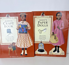 American Girl Dolls Vintage Addy Paper Doll Incomplete Addy's Craft Book