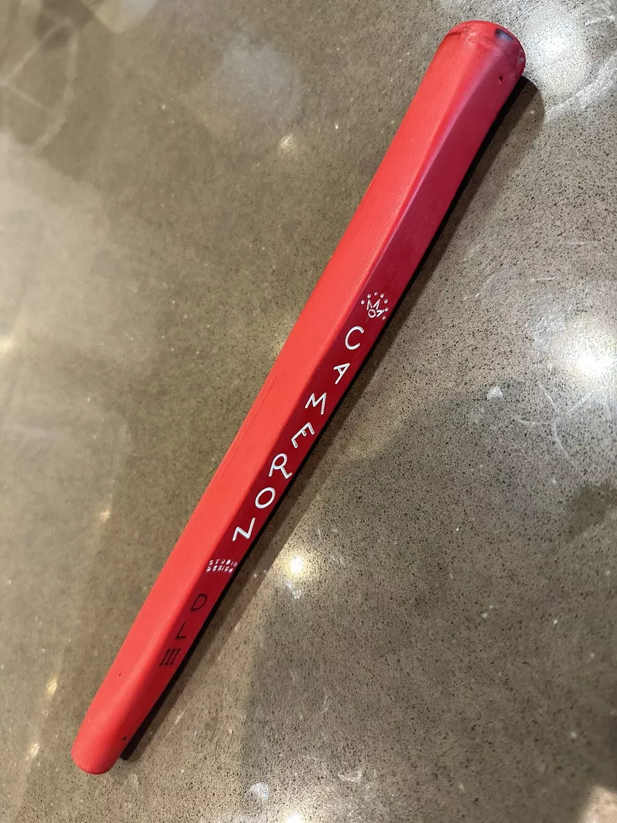 scotty cameron studio design Davis Love III grip black and red