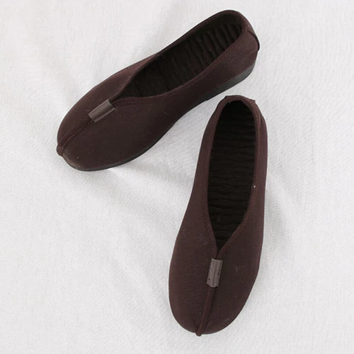 Buddhist Monk Shaolin Shoes Tai Chi Kung Fu Martial Arts Wushu Flats - Picture 6 of 10