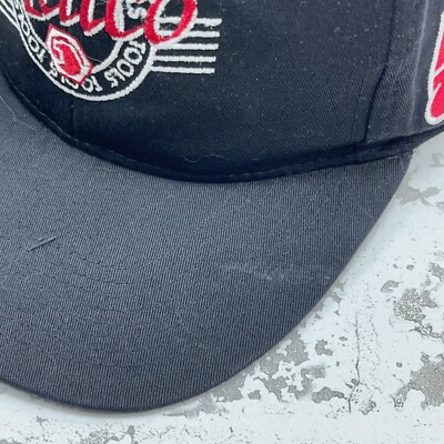 Casquette Snapback Vintage Matco Tools Années 90 - Rouge Velours Côtelé - Modèle Sku3