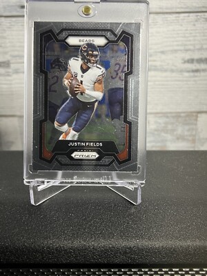 Justin Fields 2023 Panini PRIZM Football Card Base Set #48 Chicago Bears