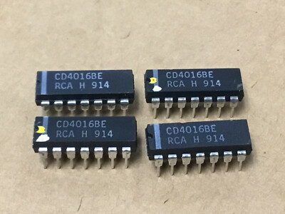 (1 PC)  RCA  CD4025BF/3  Logic Circuit, 3 3-Input NOR, CMOS, 14 Pin, Ceramic DIP