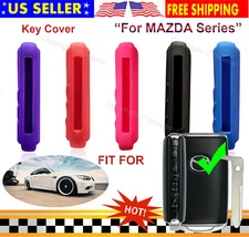 Silicone Cover Protector Entry Fob Case Holder for Mazda 3 2019 2020 Smart Key 