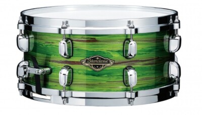 TAMA Starclassic Walnut Birch Snare Drum - 14''''x8'''' - WBSS148-LSO Lacquer Shamrock