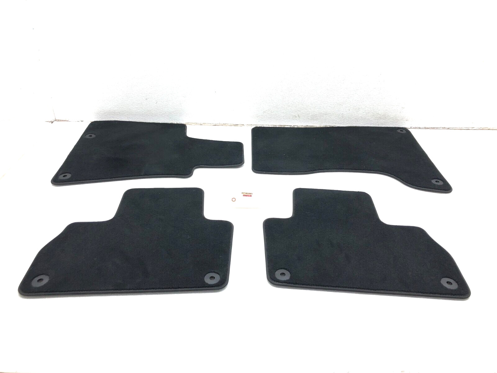 2017-2020 MASERATI LEVANTE FRONT REAR INTERIOR FLOOR CARPET COVER MAT SET X4 OEM
