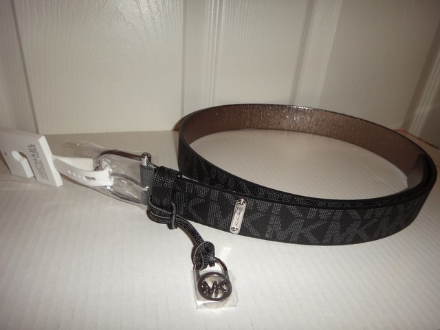 michael kors belt womens black