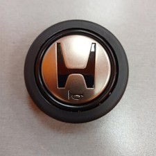 Black Jdm Steering Wheel Horn Button For Momo For Honda Acura Nsx Eg6 Ek9 Dc2