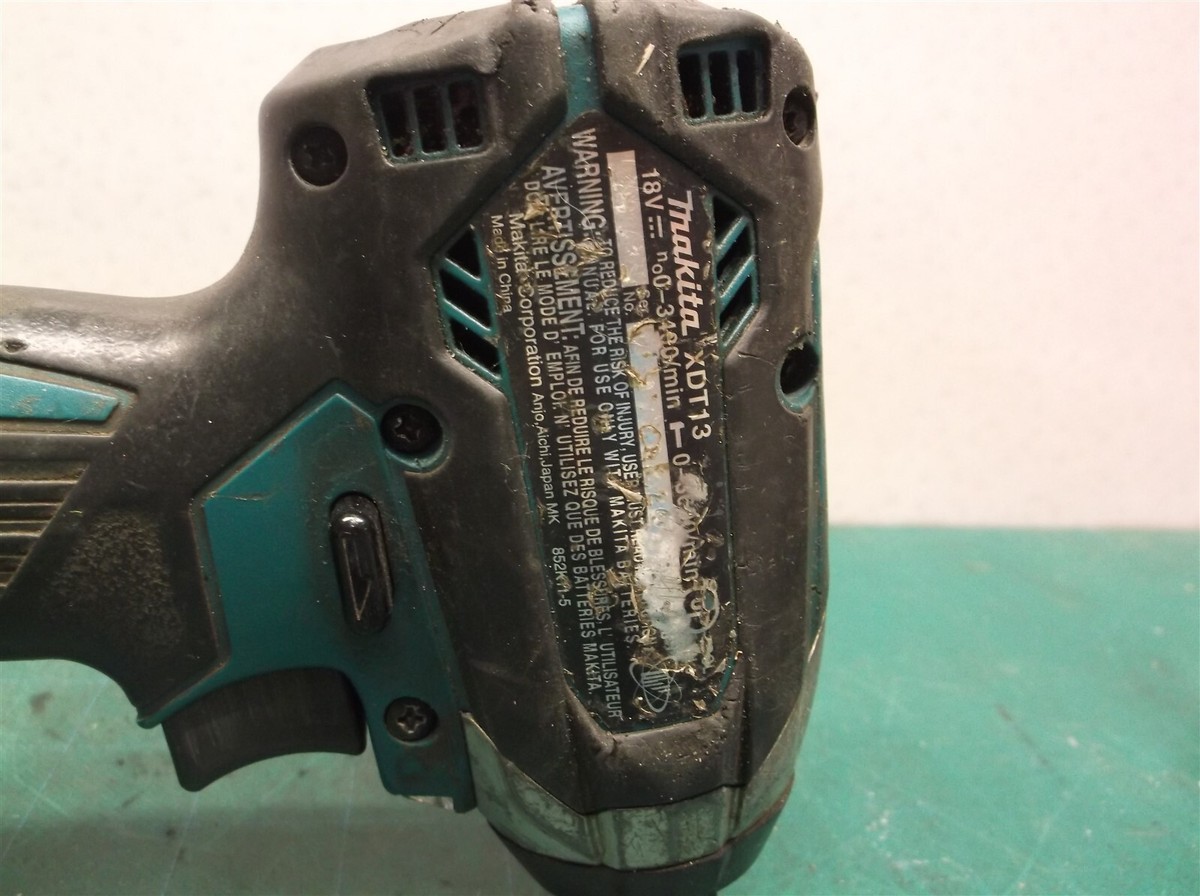MAKITA XDT13 18V BRUSHLESS IMPACT WRENCH 1/4