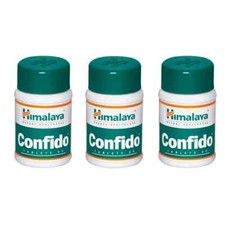 3 packs X Himalaya Confido Tablets 60tab Tablets/ free  Fast shipping