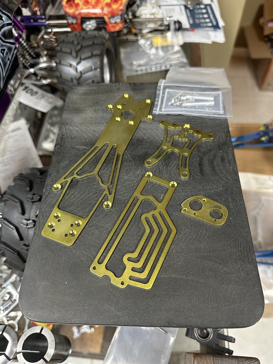 Hpi Micro Rs4 Titanium Plates Hcr Chassis Supermaxx Custom