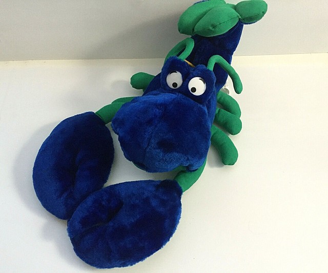 Unusual Large Lobster 28" L Classic Toy Co Blue/Green Plush Stuffed