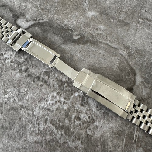 Für Apple Watch 9 8 44/45mm Edelstahl poliert Metall Watch Glidelock Band - Bild 9 von 12
