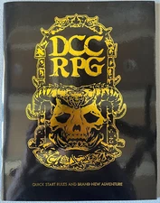Dungeon Crawl Classics (DCC) - Gold Foil Quick Start Rules Adventure RPG - NEW