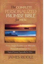 Complete Personalized Promise Bible For Men BRAND NEW in Shrink Wrap!!!