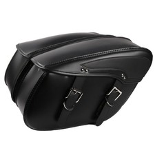 MPW Custom Leather Pannier Saddlebags 52x18x28cm