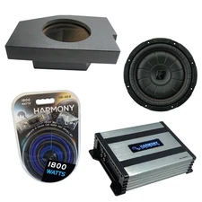 02-18 Fits Dodge Ram Quad / Crew Kicker CVT10 Single 10" Rhino Sub Box HA-A400.1