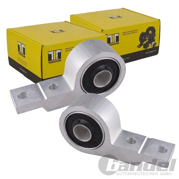 2X Tedgum Querlenkerlager Buchse Hinten Vorne Unten Passend FüR Nissan X-TRAIL-image