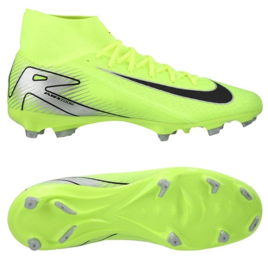 Nike Zoom Mercurial Superfly Academy FG Soccer Cleats Volt FQ1456
