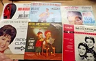 LOT OF 17 VTG 45 RECORD ALBUMS WITH SLEEVES ELVIS PRESLEY PATSY CLINE MORE