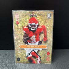  1/1? 2023 Wild Card RASHEE RICE Rookie Gold Sparkle Queen 5 Card Draw Stacked . rookie card picture