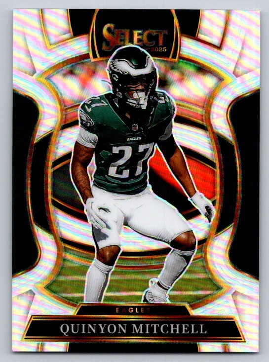 2025 Panini Select #92 Quinyon Mitchell Silver Prizm